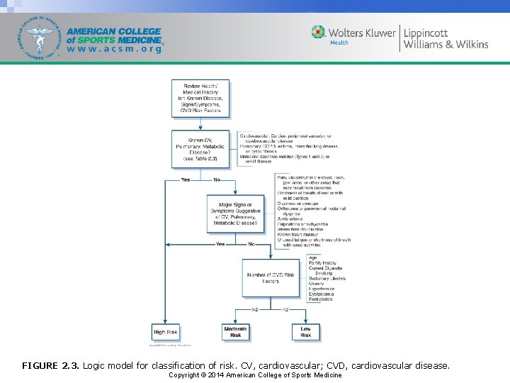 FIGURE 2. 3. Logic model for classification of risk. CV, cardiovascular; CVD, cardiovascular disease.