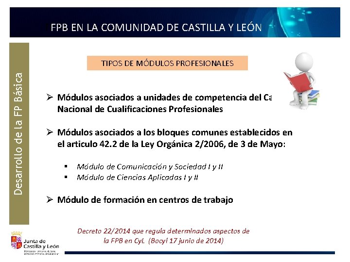 FFPB EN LA COMUNIDAD DE CASTILLA Y LEÓN Desarrollo de la FP Básica TIPOS