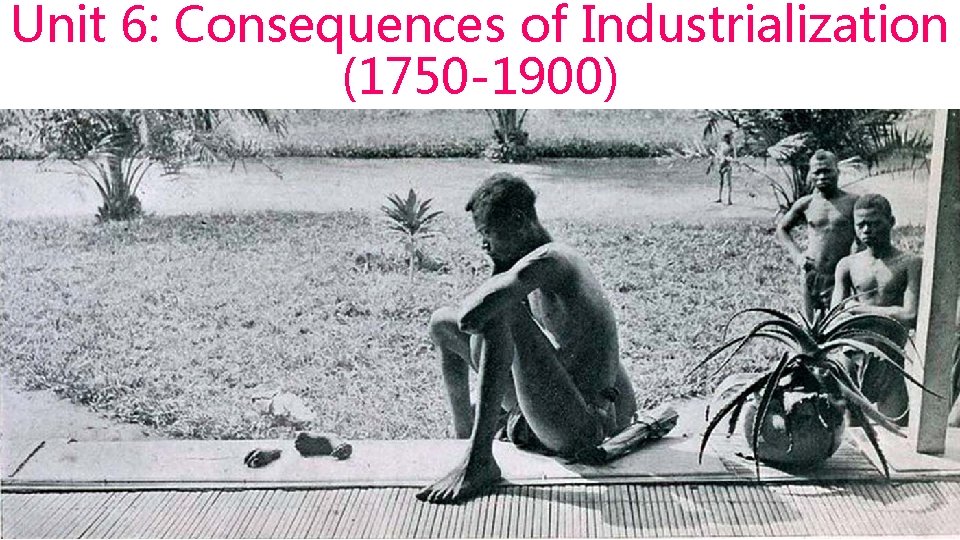 Unit 6: Consequences of Industrialization (1750 -1900) 