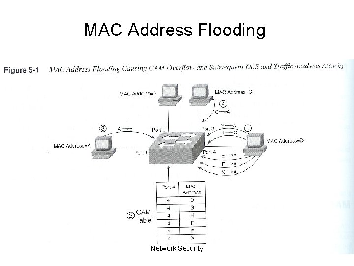 MAC Address Flooding Network Security 