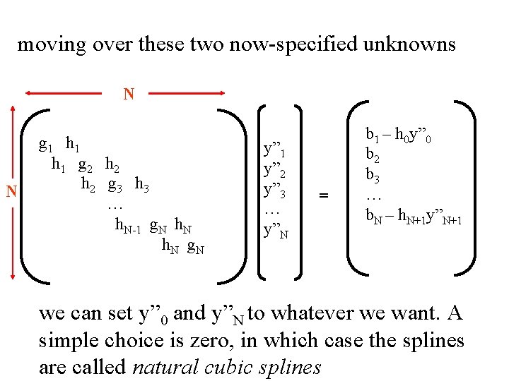 moving over these two now-specified unknowns N N g 1 h 1 g 2