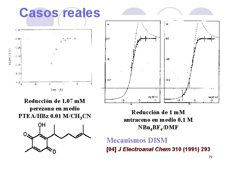 Casos reales Reducción de 1. 07 m. M perezona en medio PTEA/HBz 0. 01