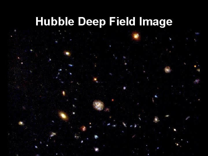 Hubble Deep Field Image 
