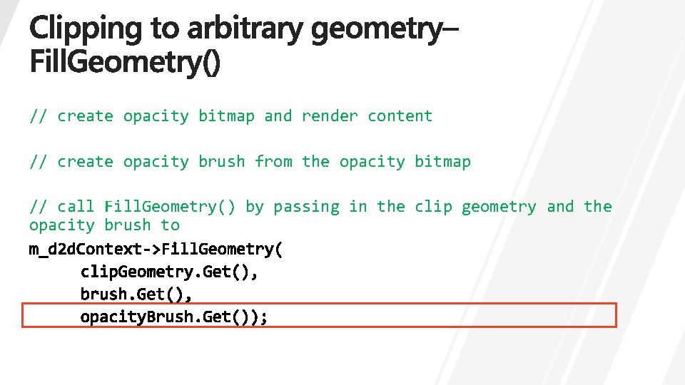 // create opacity bitmap and render content // create opacity brush from the opacity // create opacity bitmap and render content // create opacity brush from the opacity
