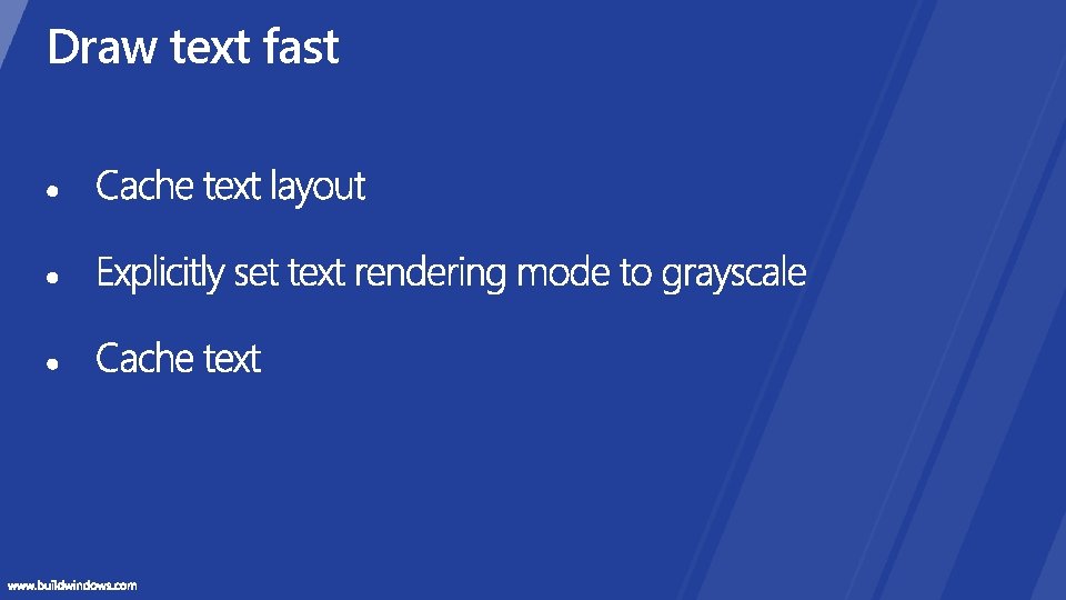 Draw text fast Draw text fast