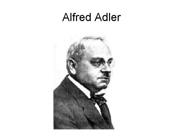 Alfred Adler 