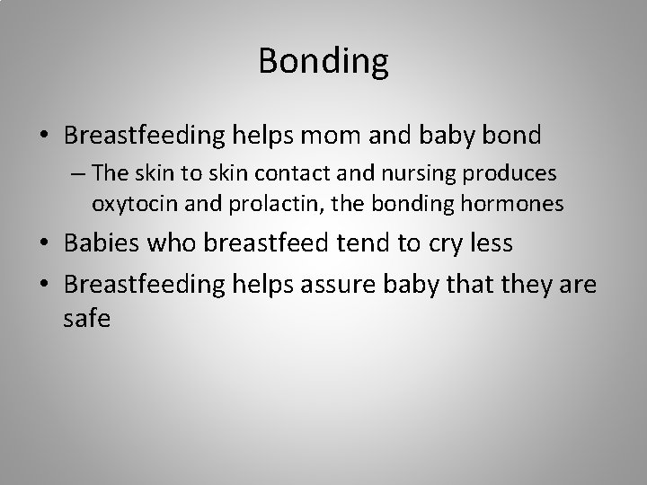 Benefits Of Breastfeeding Immediately After Birth If There