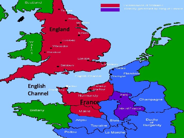 England English Channel France 10 