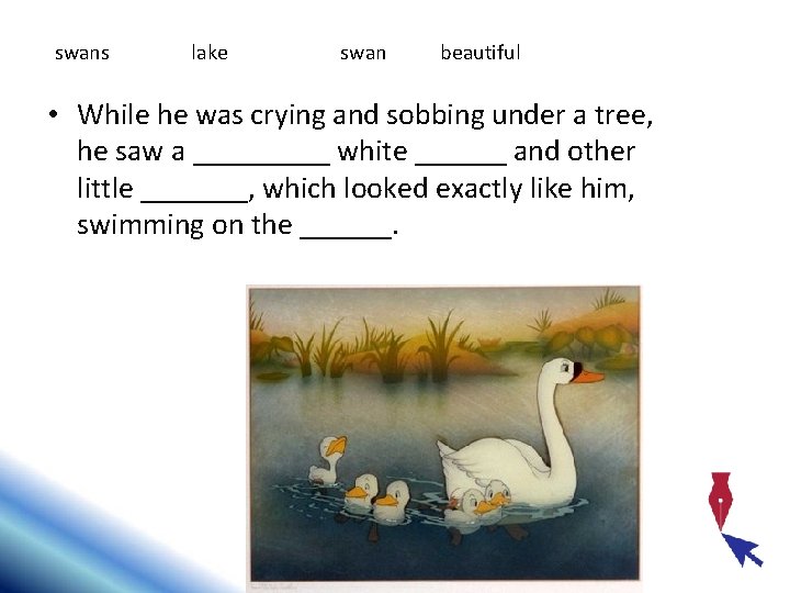 swans lake swan beautiful • While he was crying and sobbing under a tree,