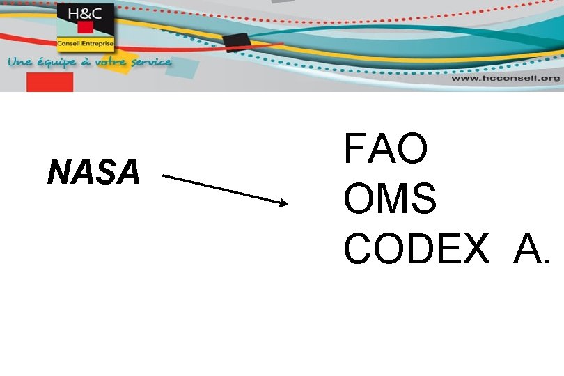 NASA FAO OMS CODEX A. 