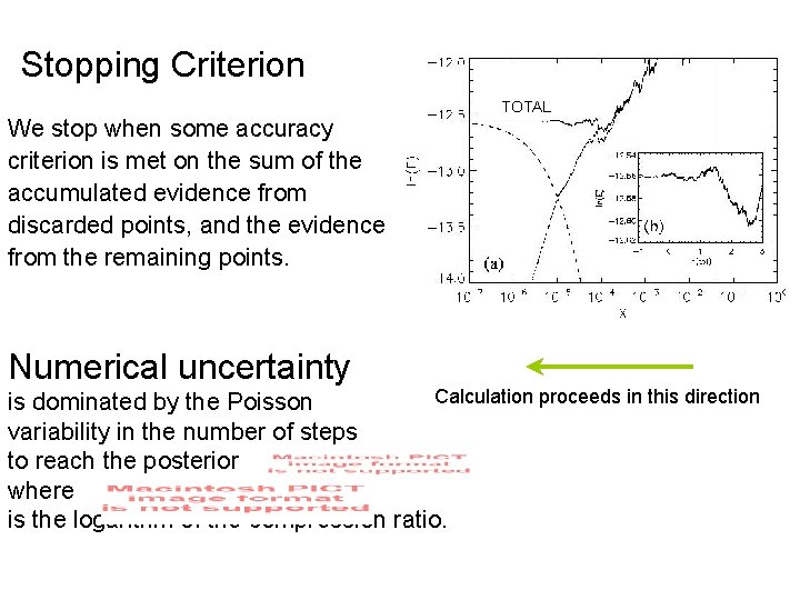 Stopping Criterion We stop when some accuracy criterion is met on the sum of