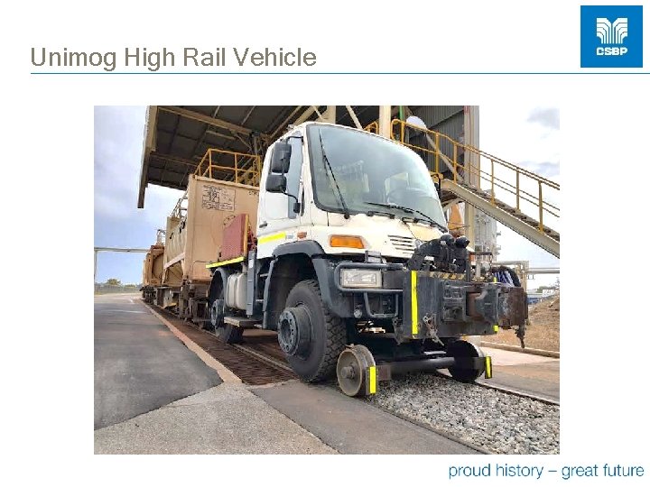 Unimog High Rail Vehicle 