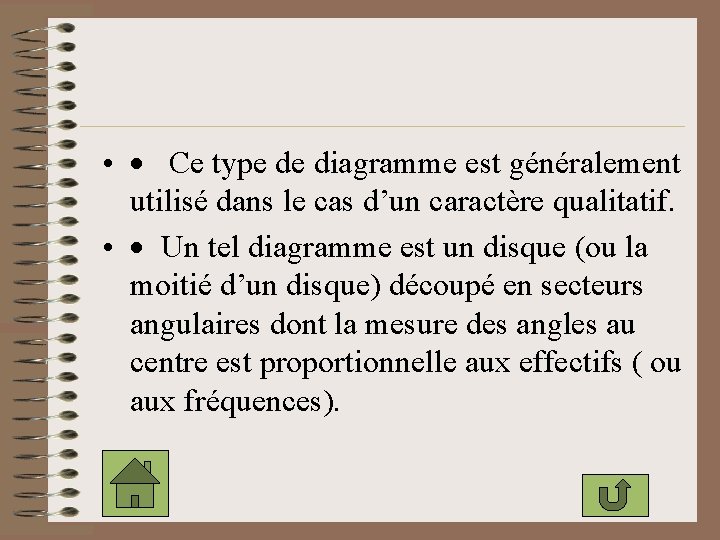  • · Ce type de diagramme est généralement utilisé dans le cas d’un