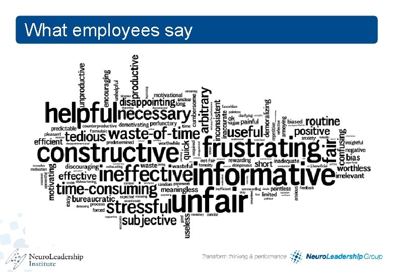 What employees say 9 What employees say 9