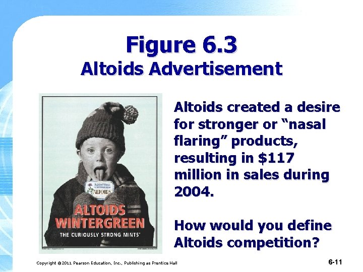 Figure 6. 3 Altoids Advertisement Altoids created a desire for stronger or “nasal flaring”