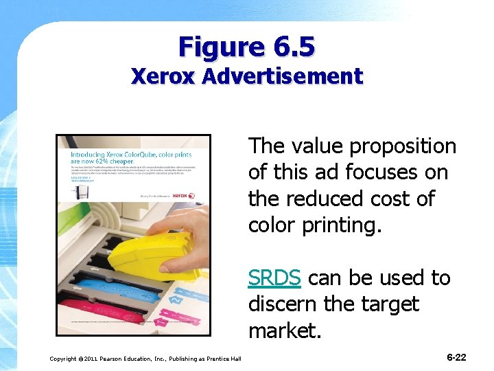 Figure 6. 5 Xerox Advertisement The value proposition of this ad focuses on the