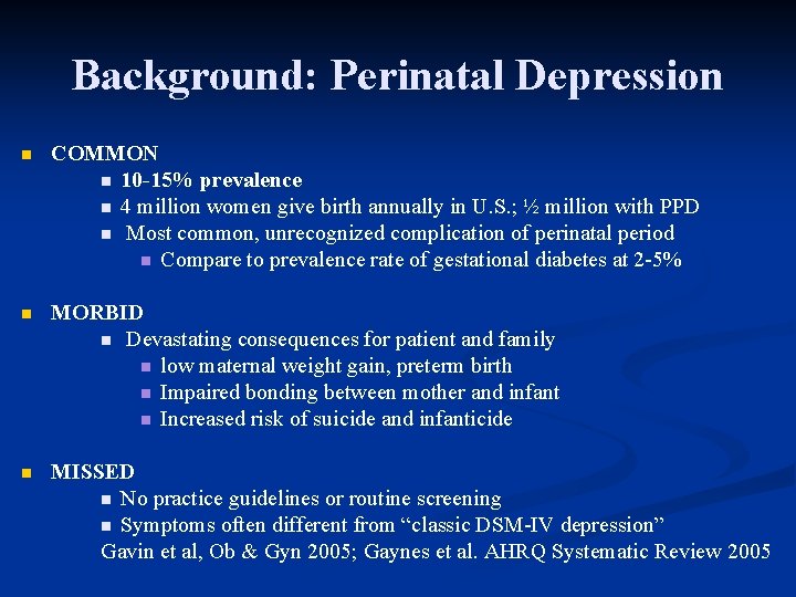 Understanding Postpartum Depression The Role of the Pediatric