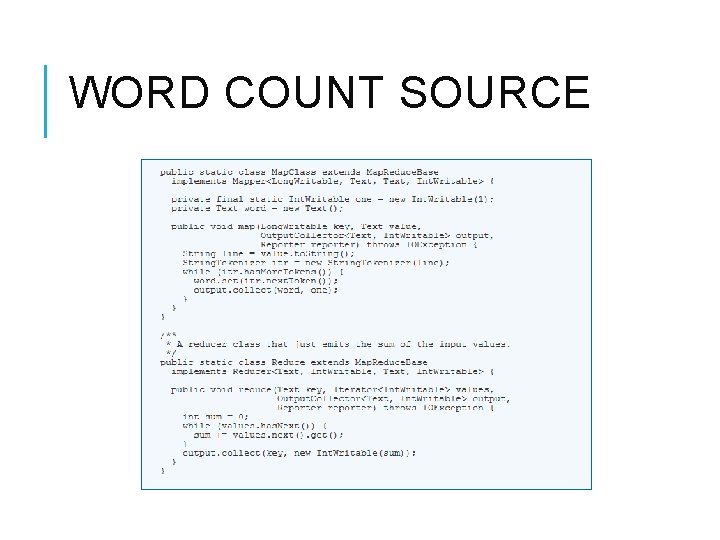 WORD COUNT SOURCE 