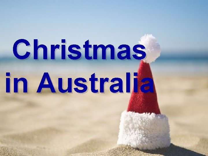 Christmas in Australia 