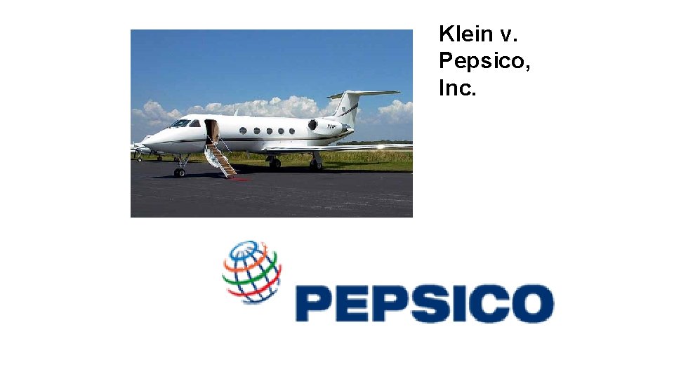 Klein v. Pepsico, Inc. 