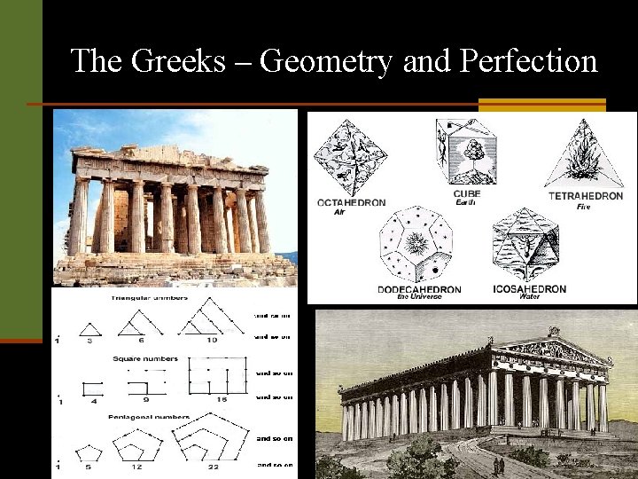 The Greeks – Geometry and Perfection 