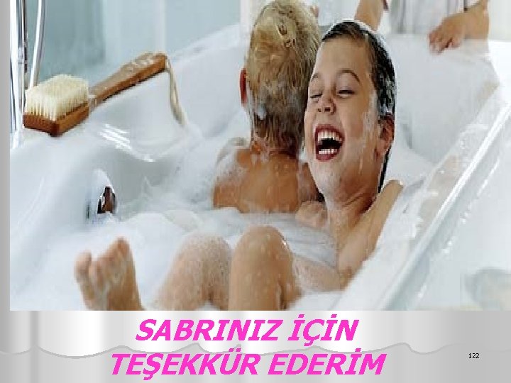 SABRINIZ İÇİN TEŞEKKÜR EDERİM 122 