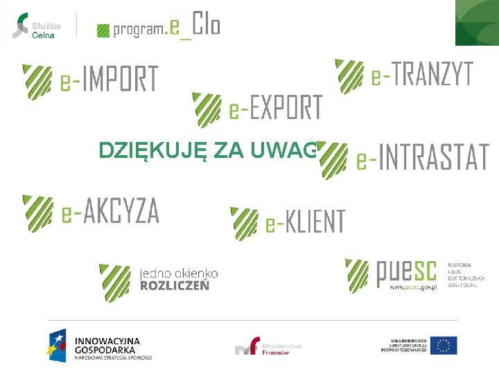 DZIĘKUJĘ ZA UWAGĘ DZIĘKUJĘ ZA UWAGĘ