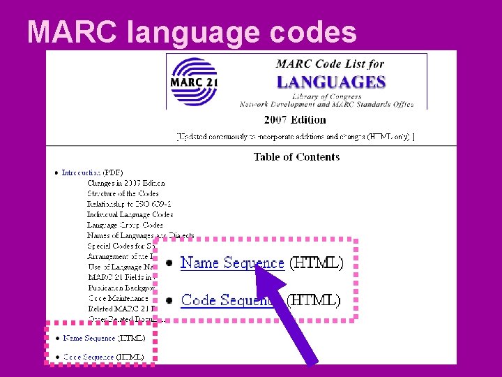 MARC language codes 