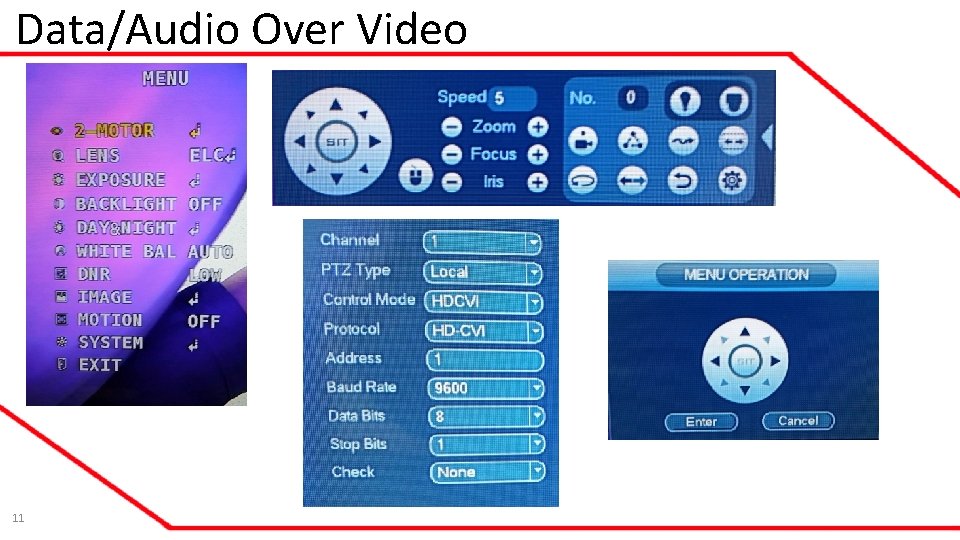 Data/Audio Over Video 11 Data/Audio Over Video 11