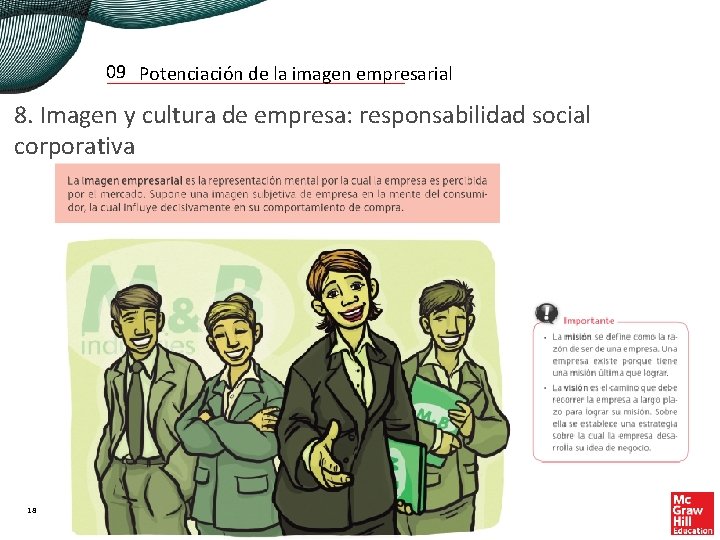 09 Potenciación de la imagen empresarial 8. Imagen y cultura de empresa: responsabilidad social