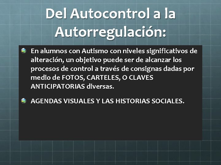 INTERVENCIN CONDUCTA Del Autocontrol a la Autorregulacin En
