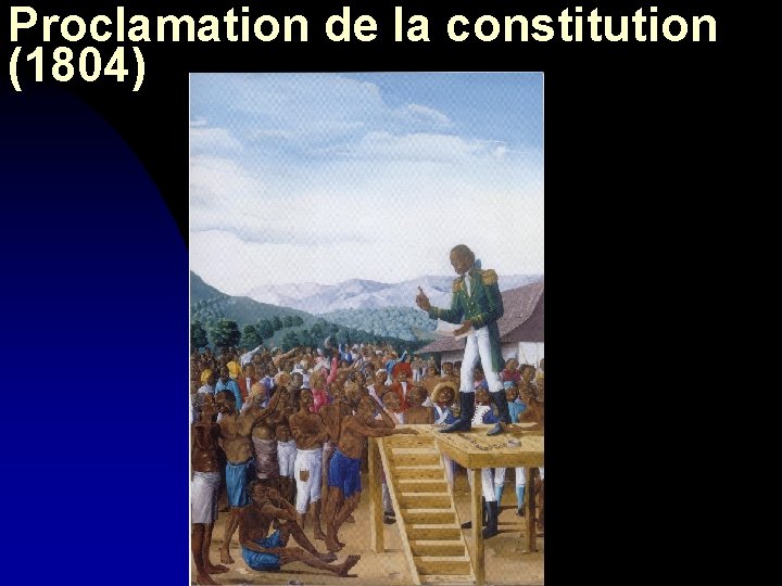 Proclamation de la constitution (1804) 