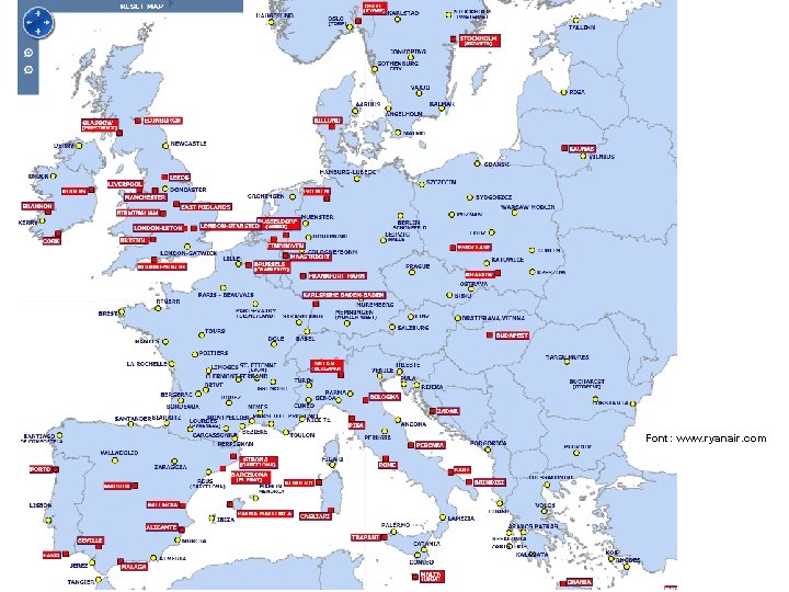 Font: www. ryanair. com 