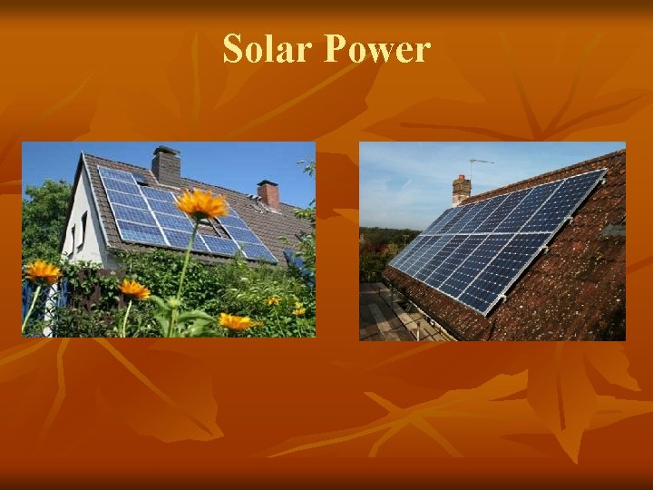 Solar Power 