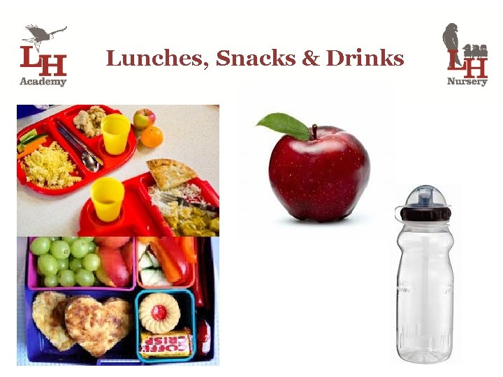 Lunches, Snacks & Drinks 