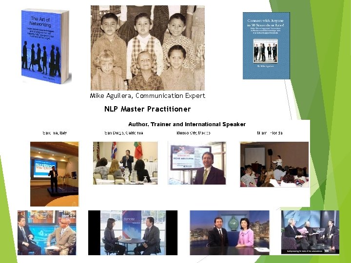 Mike Aguilera, Communication Expert NLP Master Practitioner Author: Connect with Anyone in 90 Seconds Mike Aguilera, Communication Expert NLP Master Practitioner Author: Connect with Anyone in 90 Seconds