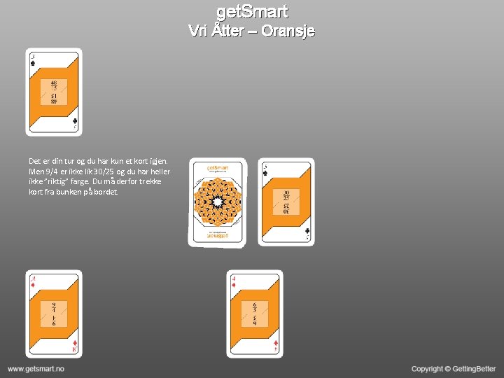get. Smart Vri Åtter – Oransje Det er din tur og du har kun