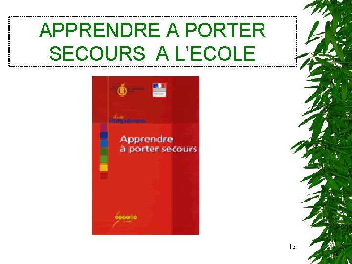 APPRENDRE A PORTER SECOURS A L’ECOLE 12 