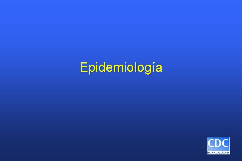 Epidemiología 