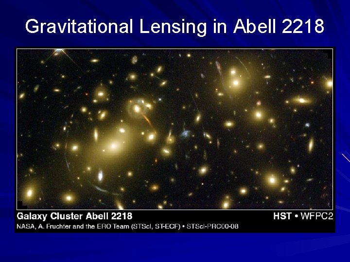 Gravitational Lensing in Abell 2218 