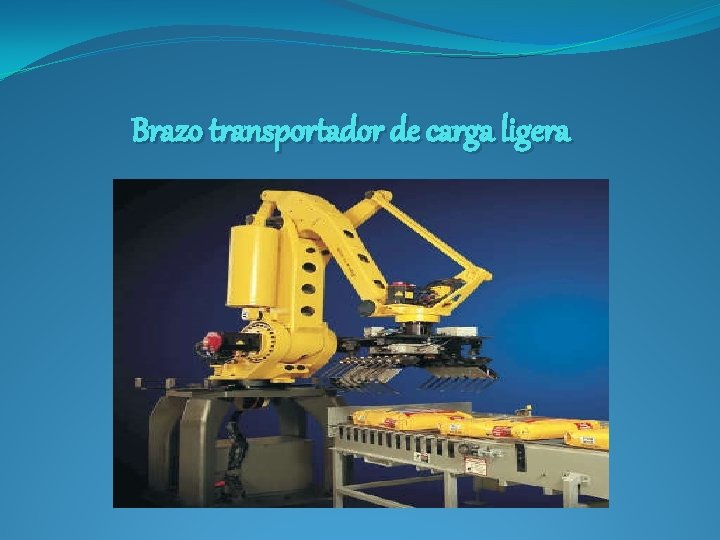Brazo transportador de carga ligera Brazo transportador de carga ligera