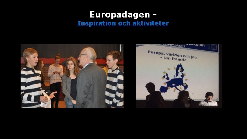 Europadagen - Inspiration och aktiviteter 