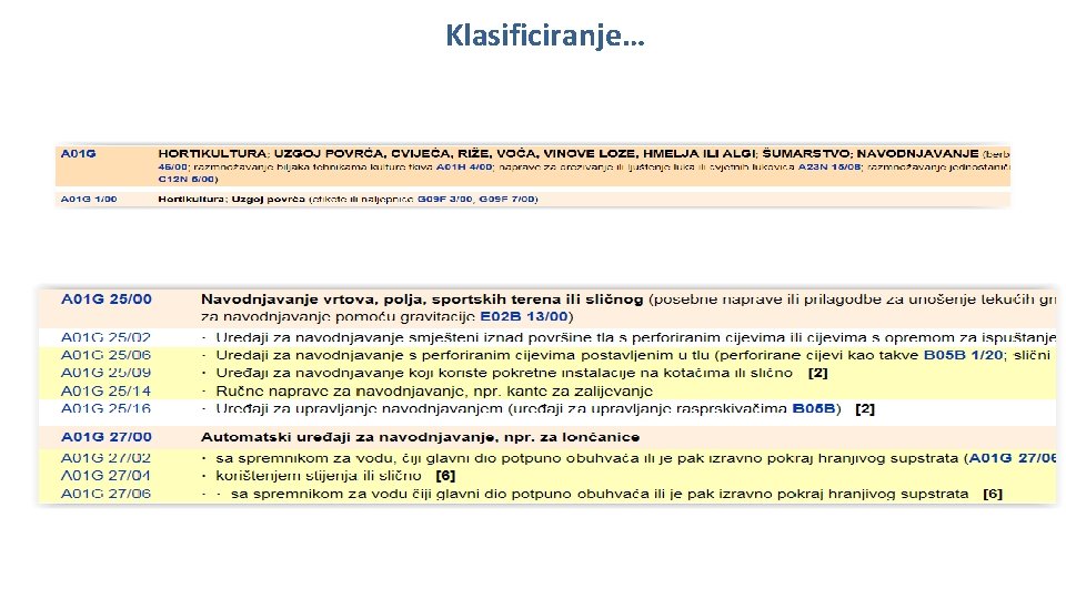 Klasificiranje… 