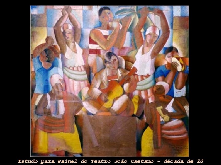 Estudo para Painel do Teatro João Caetano – década de 20 