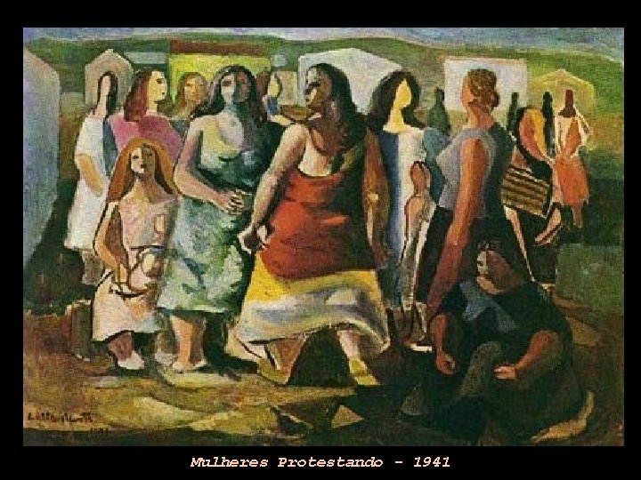 Mulheres Protestando - 1941 