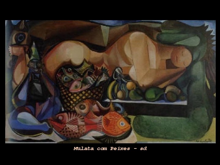 Mulata com Peixes - sd 