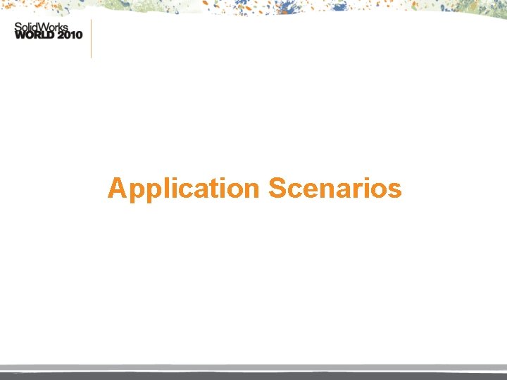 Application Scenarios 