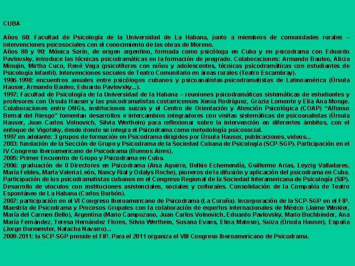 CUBA Años 60: Facultad de Psicología de la Universidad de La Habana, junto a