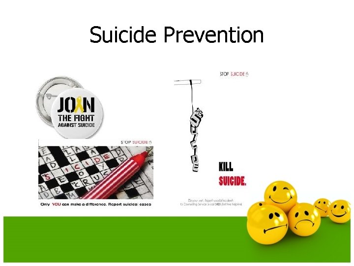 Suicide Prevention Suicide Prevention