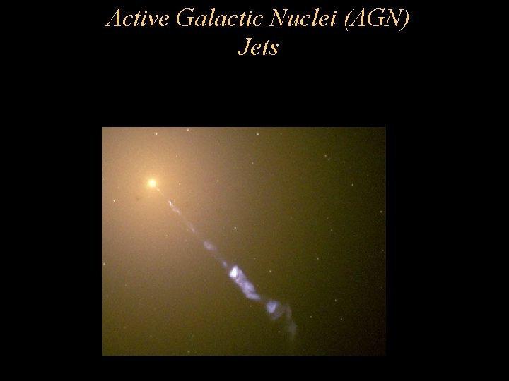 Active Galactic Nuclei (AGN) Jets Active Galactic Nuclei (AGN) Jets